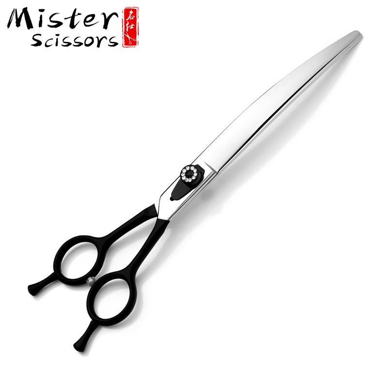 Pet Grooming Curved Scissors Black Handle suppliers